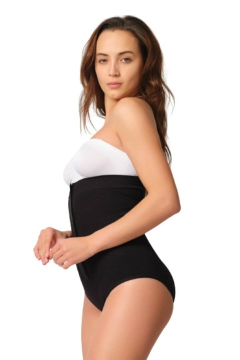 Bel Destekli Kompresyonlu Korse Emay 2088 - Siyah