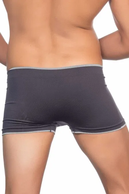 Esnek Bel Lastiği ve Modal Kumaşlı Boxer Emay 2103 - Antrasit