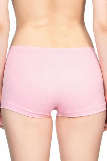 Dikişsiz Yapı ve Kompresyon Özellikli Boxer Korse Emay 3000 - Pembe