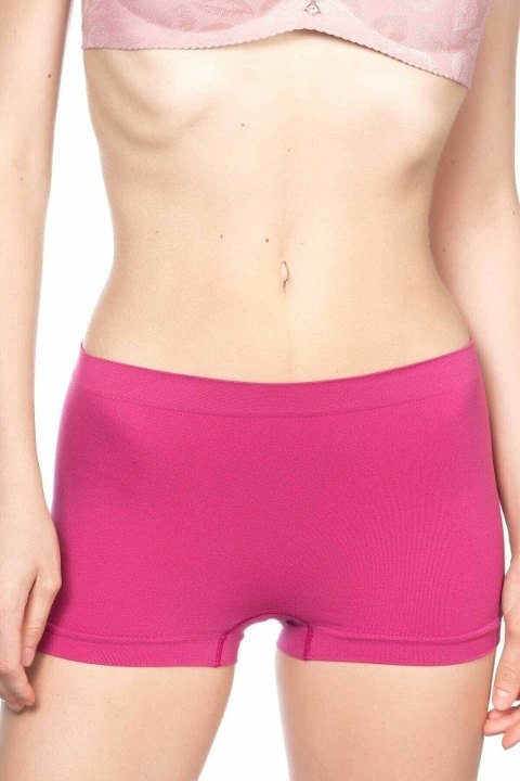 Dikişsiz Yapı ve Kompresyon Özellikli Boxer Korse Emay 3000 - Mor