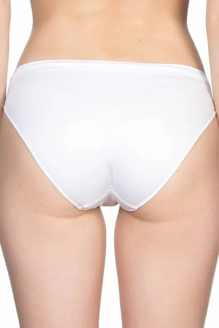 Dikişsiz Yüksek Bel Slip Korse Emay 3001 - Beyaz