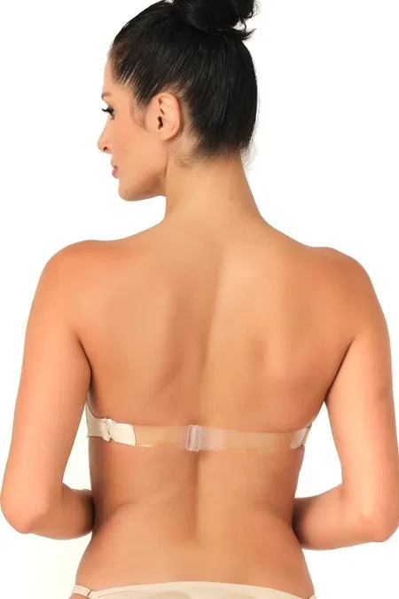 Sırtı Şeffaf Straplez Sütyen Emay B701 - 2