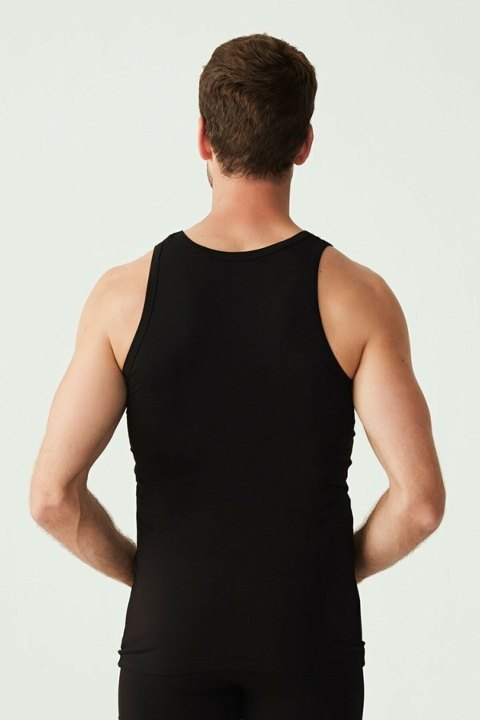 Pamuklu Ribana Askılı Erkek Atlet Us. POLO Assn. 80189 - Siyah