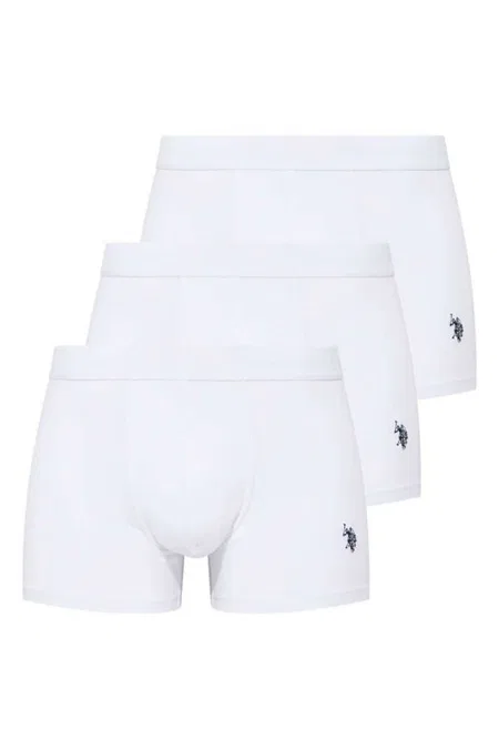 Pamuklu Modal Esnek Bel Boxer 3'lü Set Us. POLO Assn. 80173 - 2