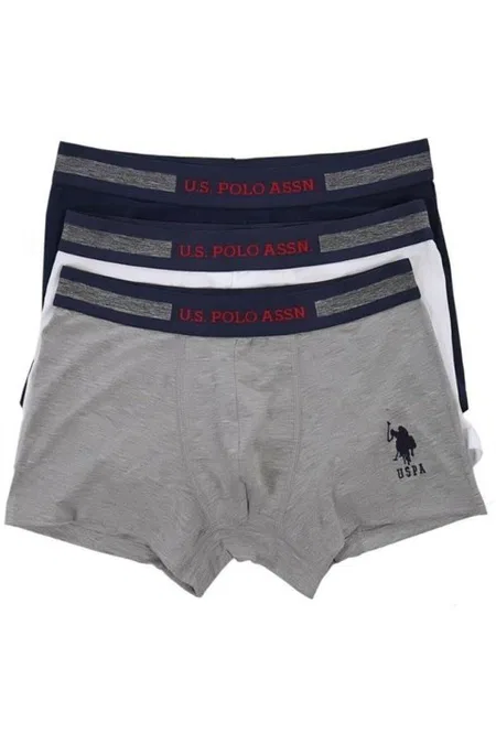 Pamuk Modal Esnek Bel Boxer 3'lü Set US. POLO ASSN. 80155 - 2