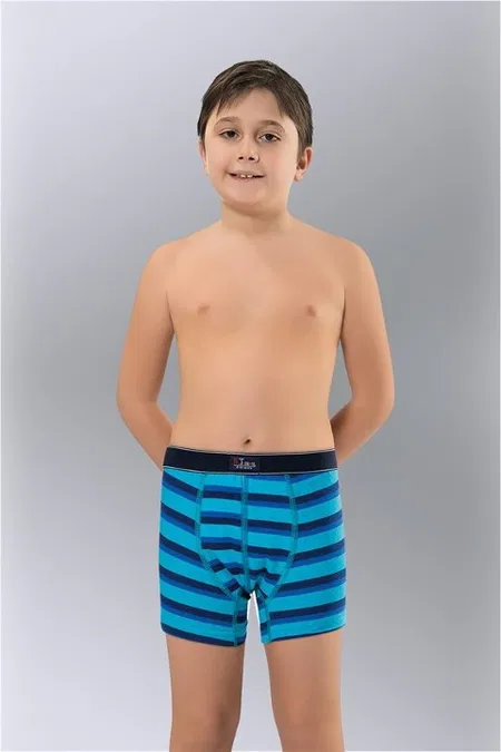 Namaldı Pamuklu Desenli Boxer Erkek Çocuk Namaldı 320 - Görsel 3