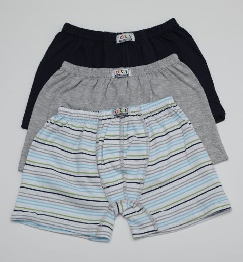 Yüksek Pamuklu Eğlenceli Baskılı Boxer Öztaş 3105