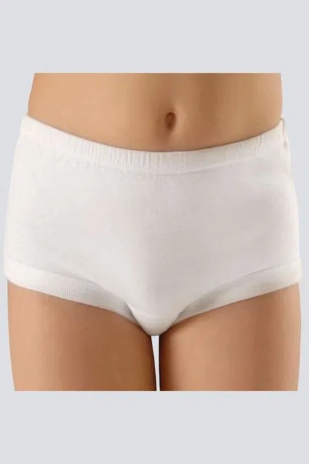 %100 Pamuk Yumuşak Lastikli Erkek Çocuk Slip 305 - Beyaz