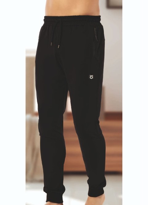 Lastik Paça Erkek Eşofman Altı Öztaş 1506 - Siyah