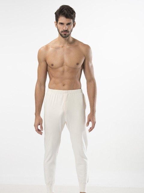 Fırçalı İç Yüzey Termal Uzun İçlik Türen 117 - Krem