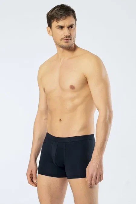 Likralı Esnek Bel Boxer Cacharel 1335 - Lacivert