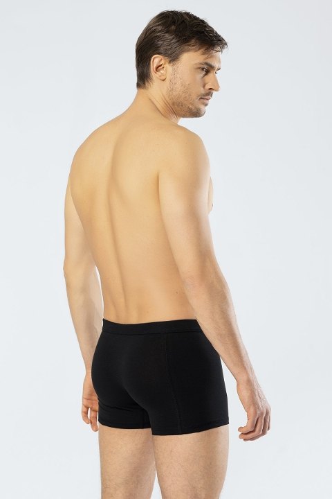 Likralı Esnek Bel Boxer Cacharel 1335 - Siyah