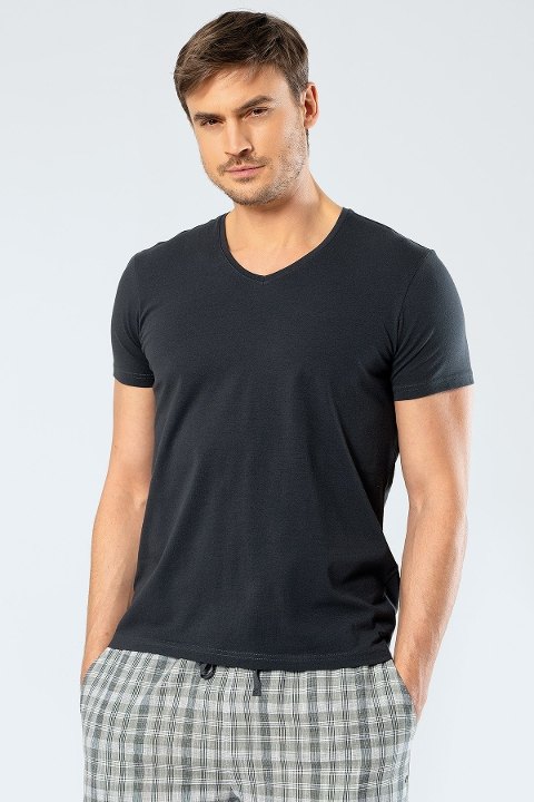 V Yaka Likralı Erkek Atlet Cacharel 1332 - Olive