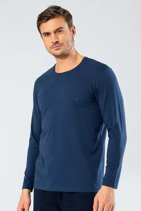 Cacharel Pamuklu Uzun Kollu T-Shirt Erkek Cacharel 1333