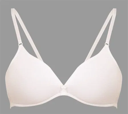 Balensiz Yapı Yumuşak Alıştırma Sütyeni NBB 3493 - Beyaz