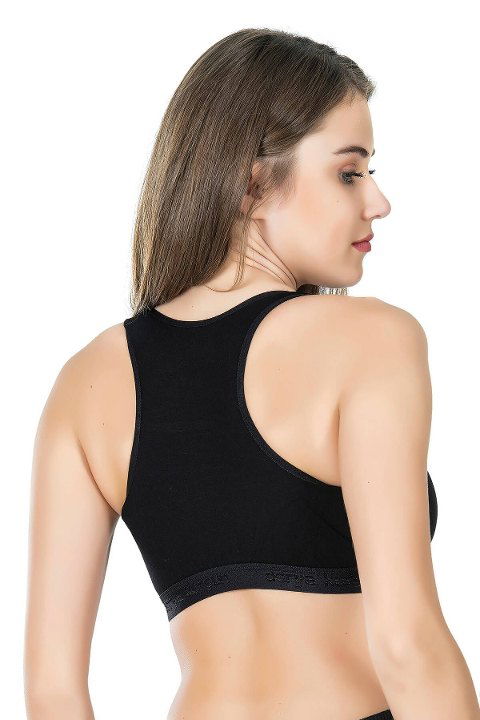 Geniş Askılı Pedli Sporcu Body Sütyen Derya 525