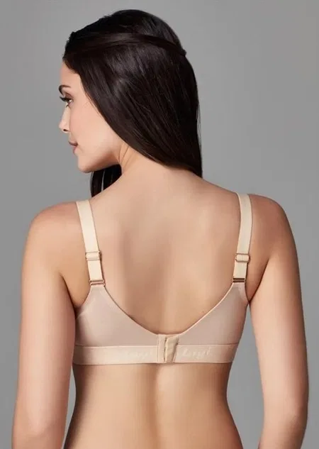 Pamuklu Astar ve Tek Elle Açılan Klips Emzirme Sütyeni Eros 500 - Ten