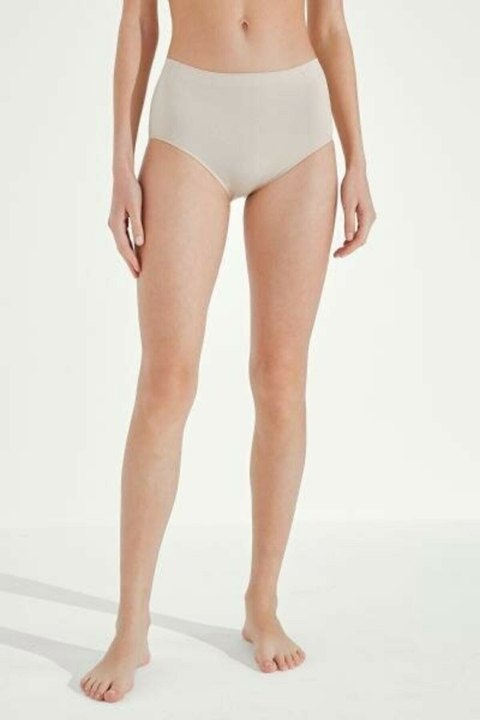 Yüksek Bel Modal Külot İMER 122 - Ten