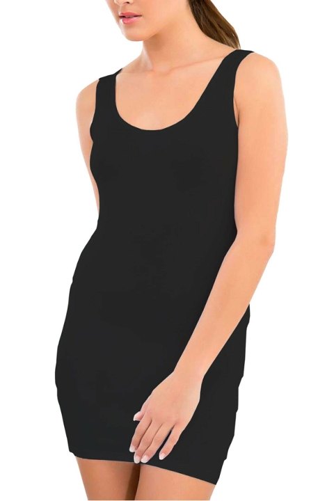 Kalın Askılı Tam Boy Modal Kombinezon İMER 1252 - 2