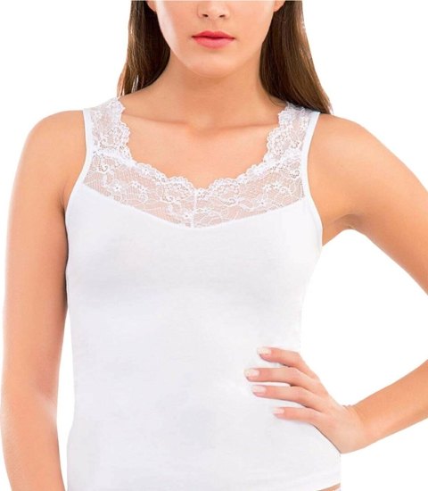 Modal Pamuklu Dantelli Atlet İMER 1260