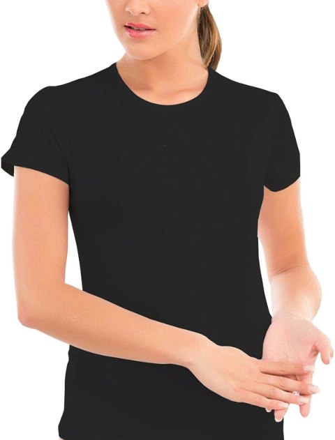 Kısa Kol Yuvarlak Yaka Esnek Modal Body İMER 1264 - 2