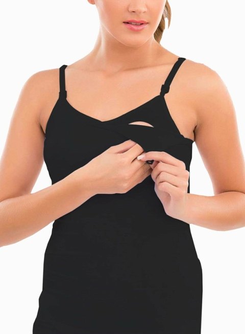 Modal Pamuklu Çift Katman Emzirme Atleti İMER 1268 - 2