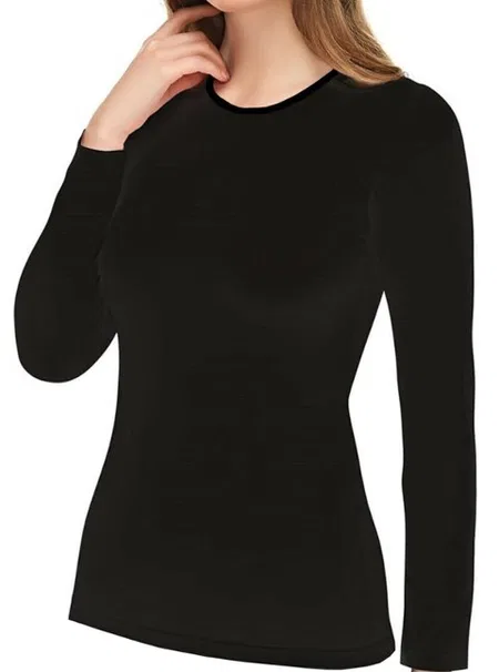 Tek Parça Esnek Uzun Kol Body İMER 1273 - 2