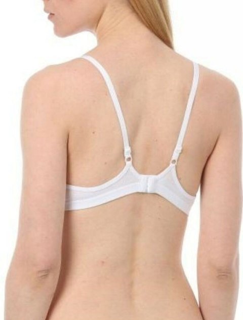 Dantel Detaylı Çapraz Modal Sütyen İMER 2211 - Beyaz