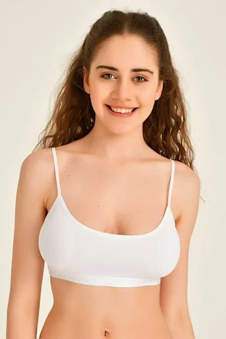 Modal Balensiz Dantel Detaylı Büstiyer İMER 2603