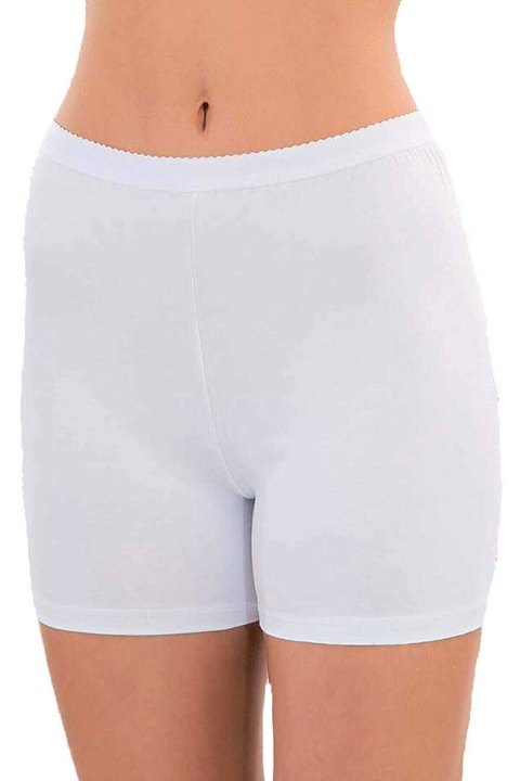 Yüksek Bel Pamuk Modal Likralı Kısa Tayt İMER 4336