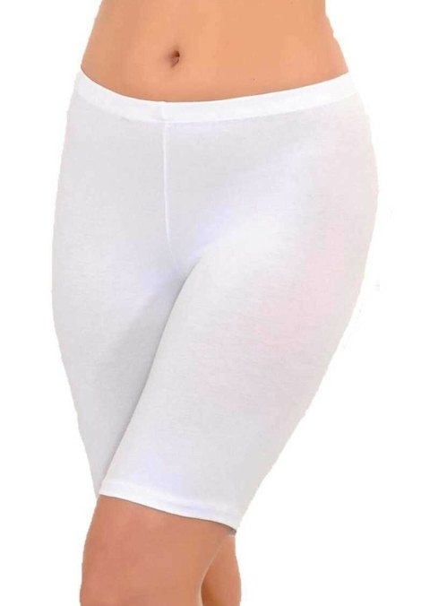 Yüksek Bel Esnek Modal Kısa Tayt İMER 4337