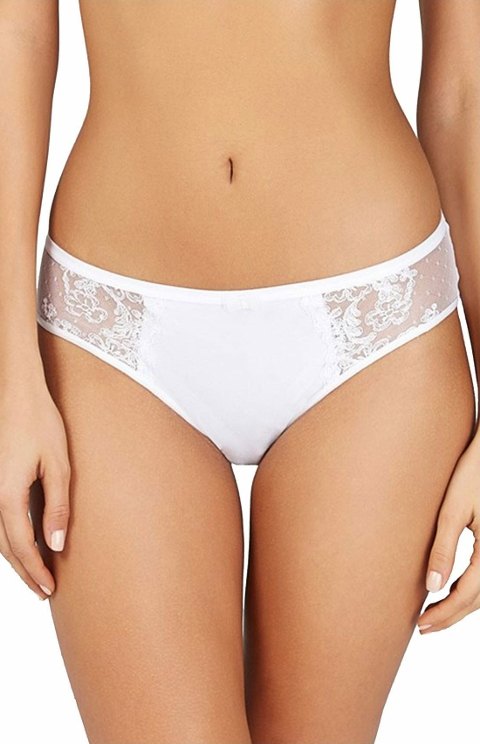 Dikişsiz Pamuklu Slip Külot İMER 4350 - Beyaz