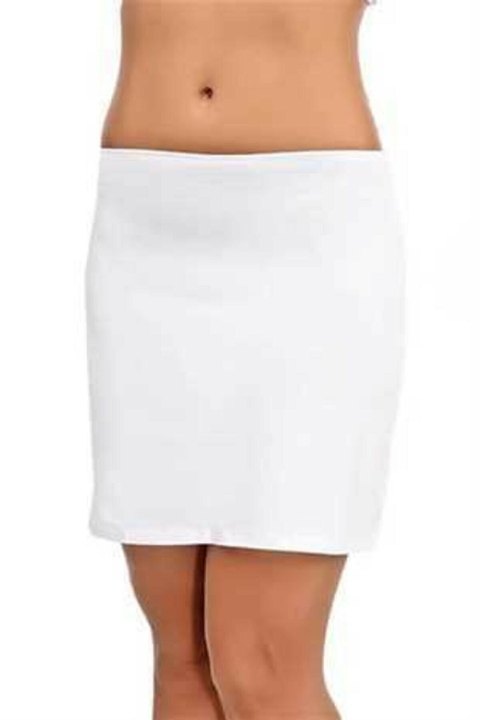 Modal Kaygan Kısa Jüpon İMER 5002 - Beyaz