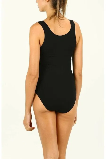 Modal Esnek Çıtçıtlı Body İMER 9252 - Siyah