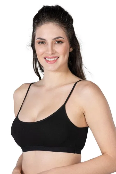 İnce Askılı Pedli Büstiyer Emay 1425 - Siyah