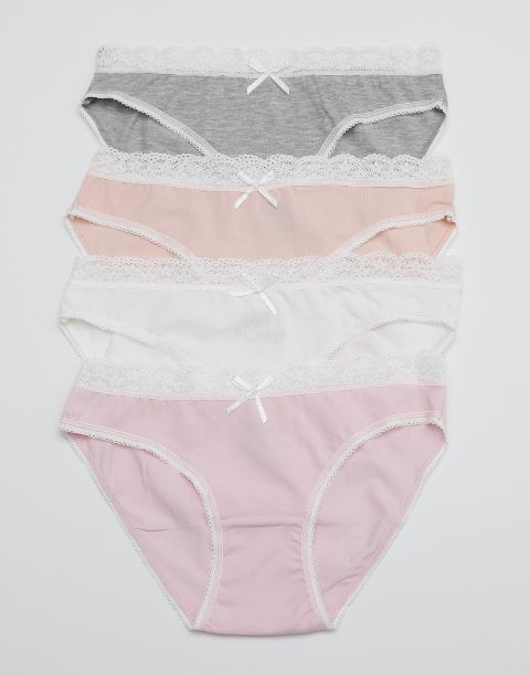 Minimal İp Detaylı Dantelli String Külot Öztaş 2738 - 2