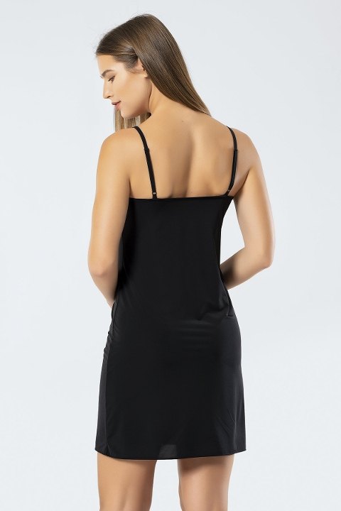 Tam Boy Dikişsiz Mikro Kombinezon Türen 901 - Siyah