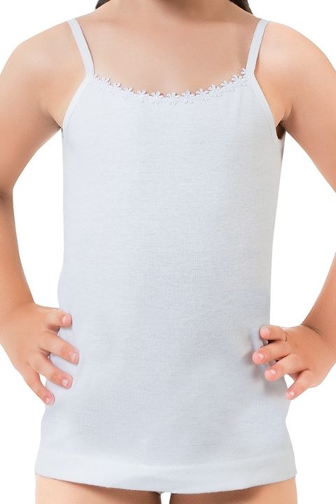 Pamuklu Geniş Askılı Atlet Kız Çocuk Öztaş 4012