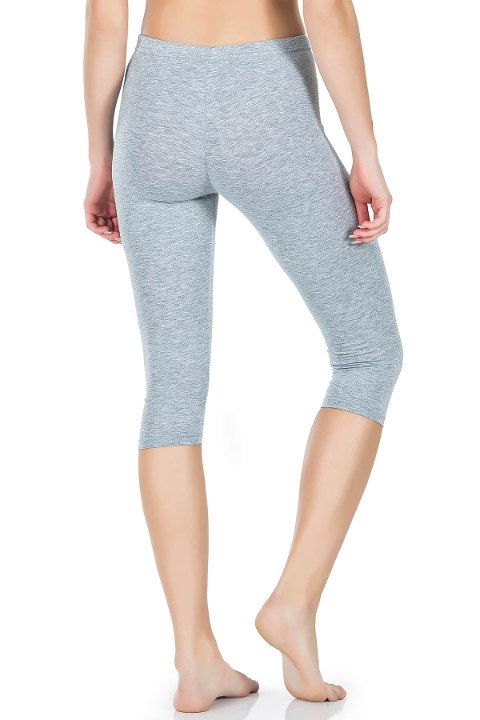 Yüksek Bel Esnek Kısa Kadın Tayt Derya 411 - 2