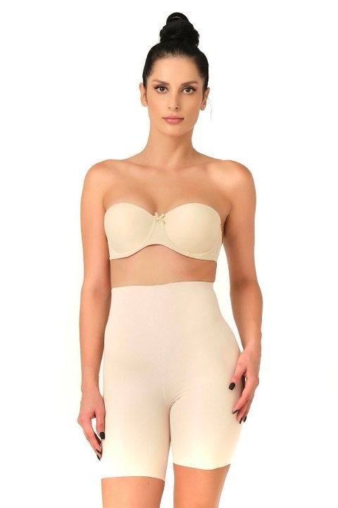 Yüksek Bel Dikişsiz Korse Boxer Emay 2707 - Ten