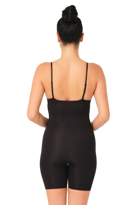 Lazer Kesim Göğsü Açık Toparlayıcı Korse Emay 2758 - Siyah