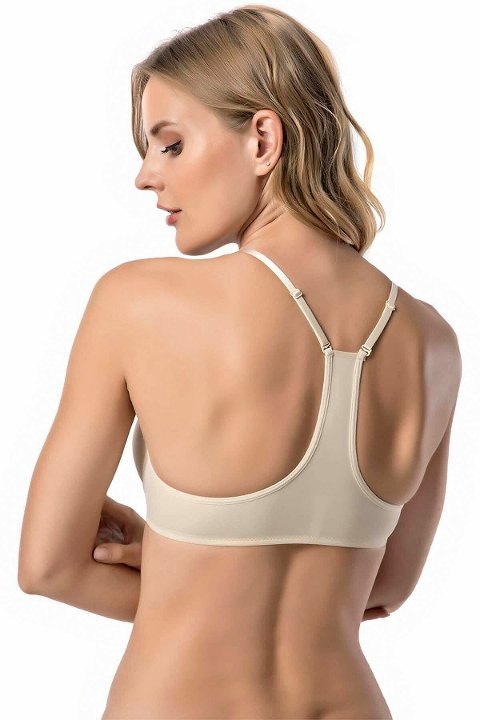 Le Jardin Dantel Detaylı Önden Açılabilen Klipsli Sporcu Sütyeni Le Jardin 7037 - Görsel 3