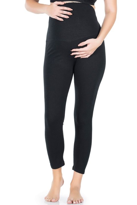 Geniş Karın Paneli Esnek Hamile Tayt Derya 0528