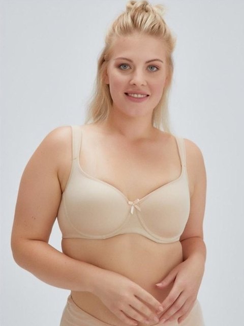 Toparlayıcı Yan Kemik Destekli Tam Kap Sütyen Eros 100 - Ten