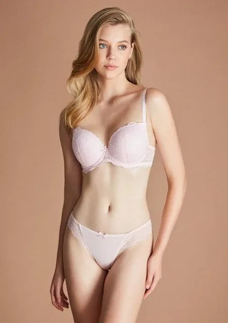 Eros Yarı Push-up Sütyen ve Bikini Külot Takımı Eros 812 - Görsel 11