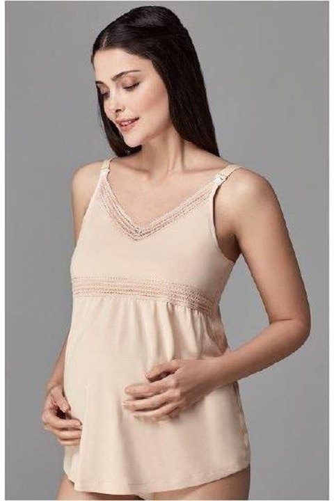 Çift Katmanlı Emzirme Atleti Eros 510 - Ten