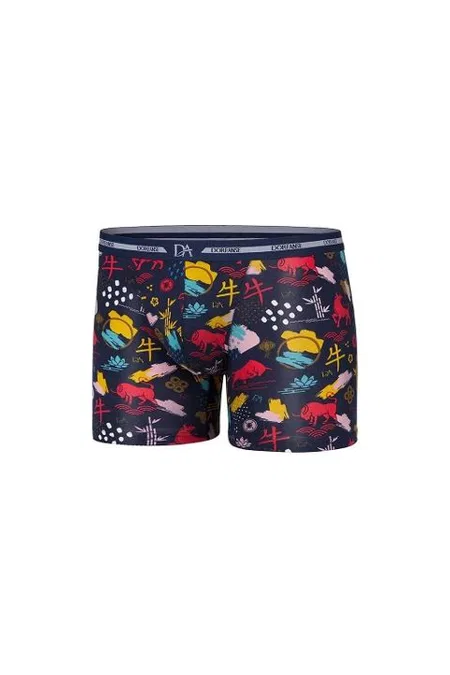 Baskılı Modal Normal Paça Boxer Doreanse 1849 - Lacivert