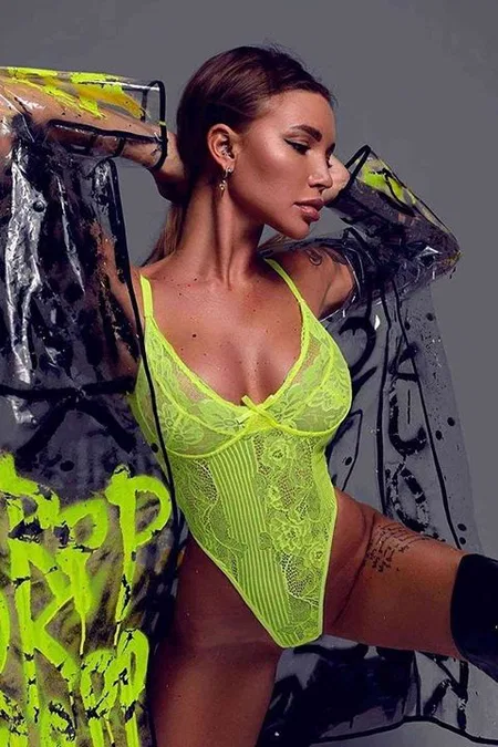 Sarı Sexy Body Fantazi Merry See MS2517 - Sarı