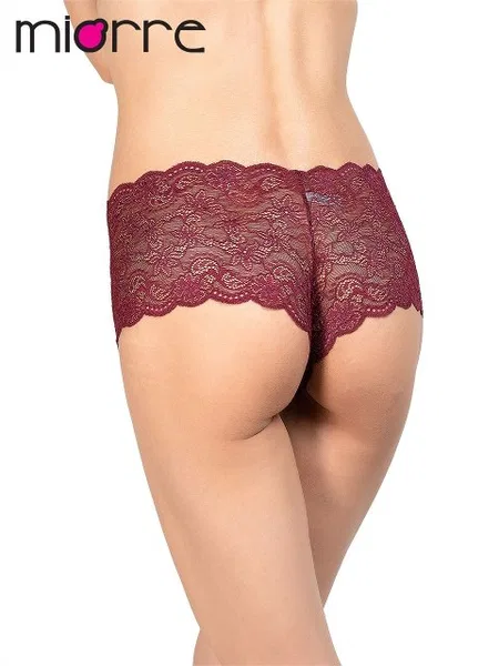 Miorre Bordo Dantel Hipster Külot - Bordo