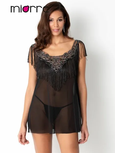 Miorre Despacito Babydoll - Siyah